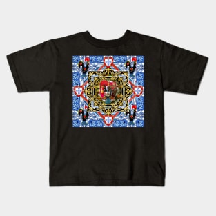 Portuguese folk art Kids T-Shirt